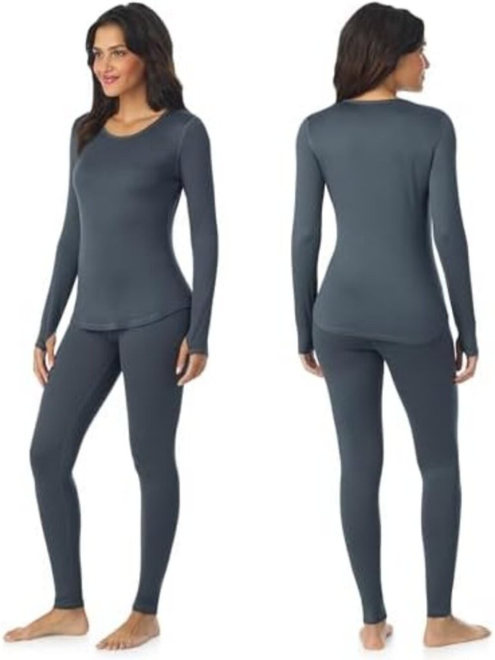 Lightweight 2-Piece Active Base Layer Set for Women | Cozy & Stylish Outfit - Picture 2 of 6